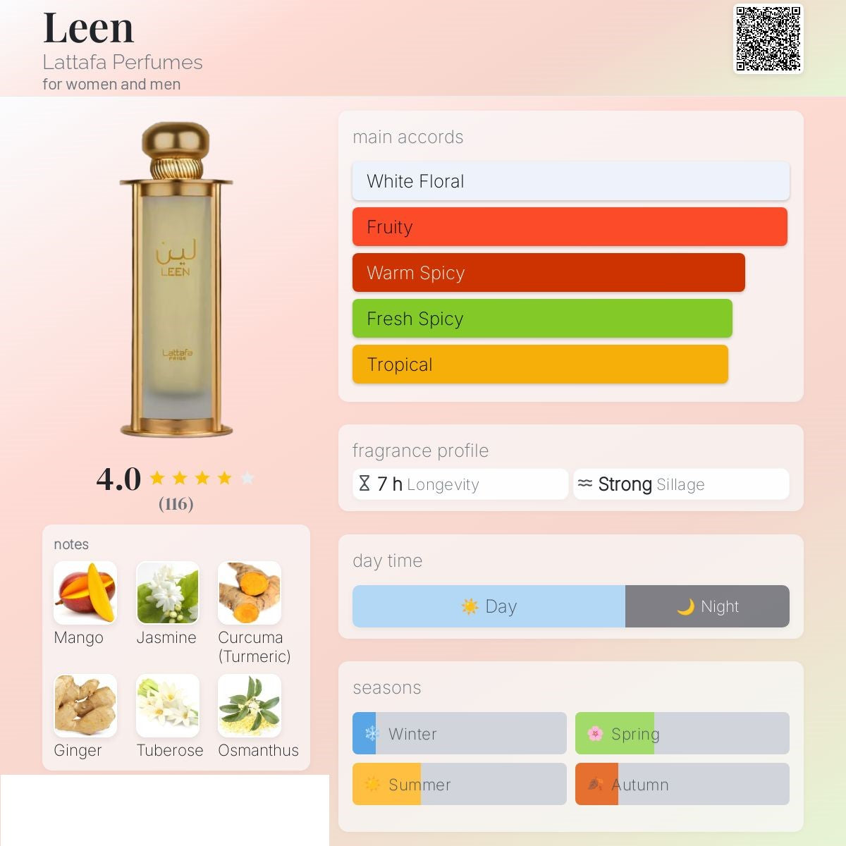 Leen 100ml - Lattafa