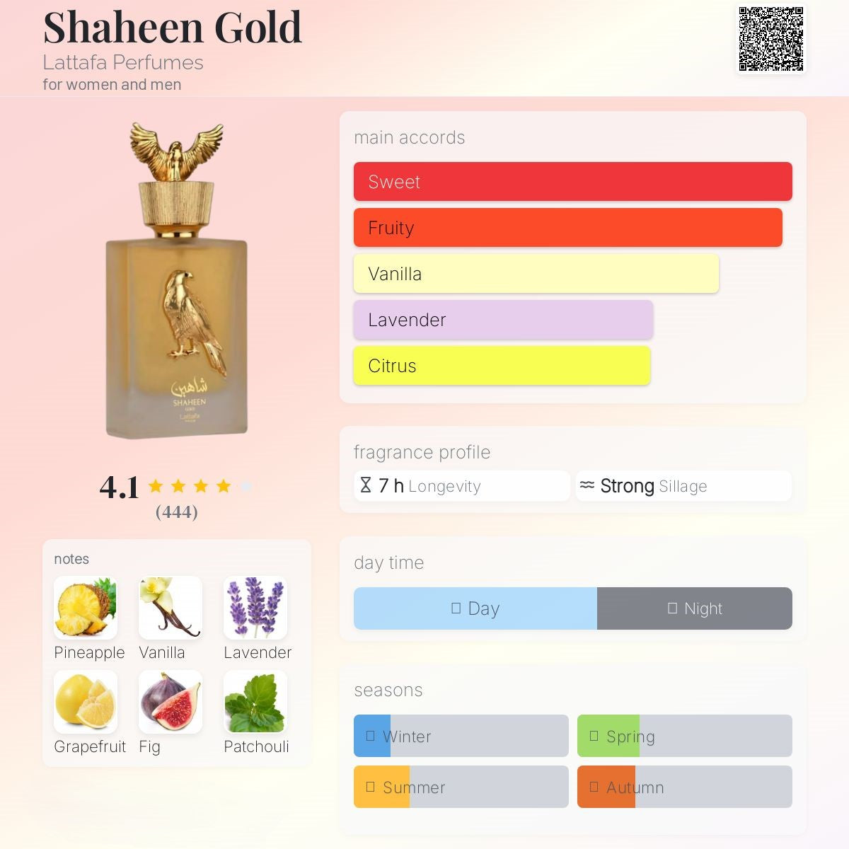 Shaheen Gold 100ml - Lattafa