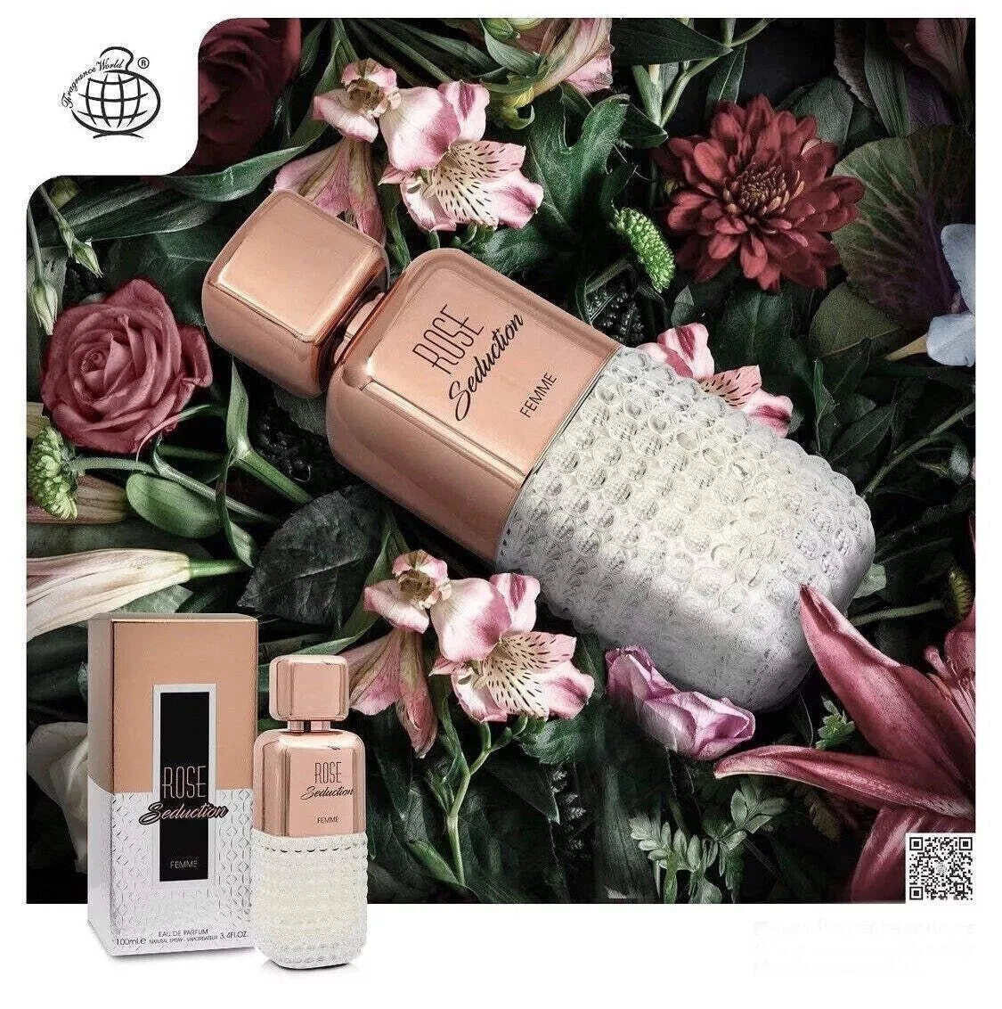 Rose Seduction Secret Femme 100ml - Fragrance World