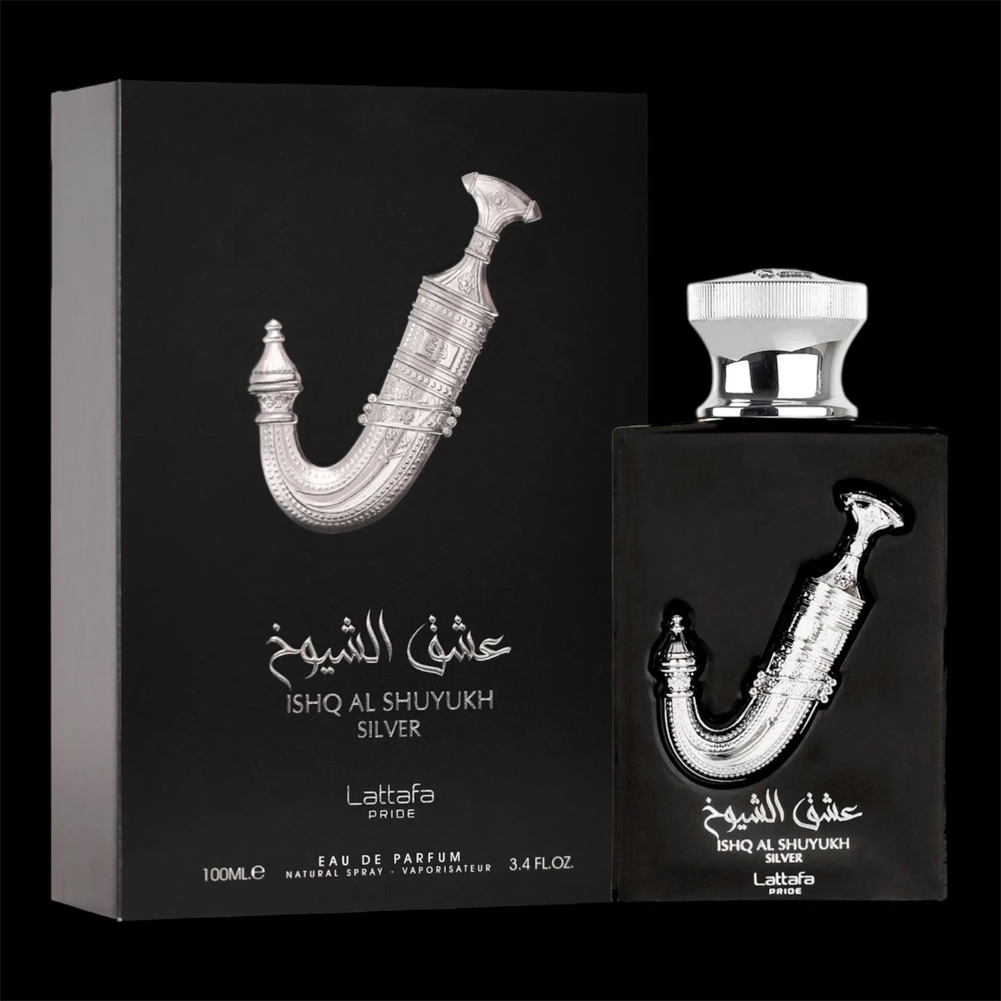 Ishq Al Shuyukh Silver 100ml - Lattafa