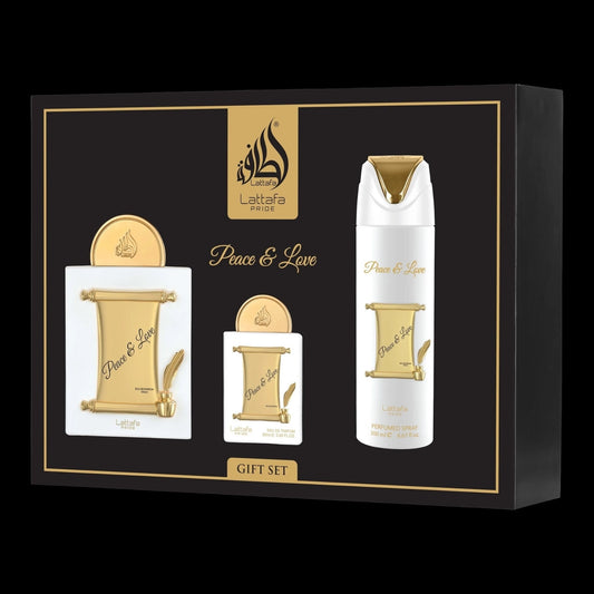 Giftset Peace & Love - 3pc