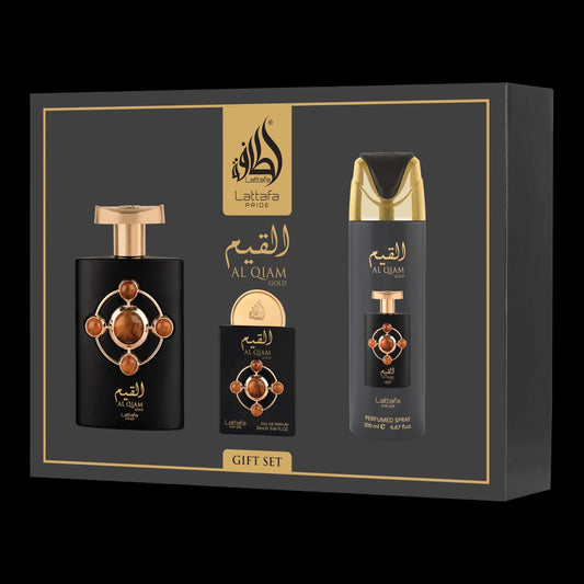 Giftset Al Qiam Gold - 3pc