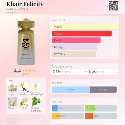 Khair Felicity 100ml - Paris Corner