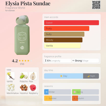 Elysia Pista Sundae 100ml - Fragrance world