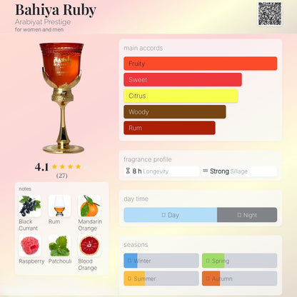 Bahiya Ruby 100ml - ARABIYAT
