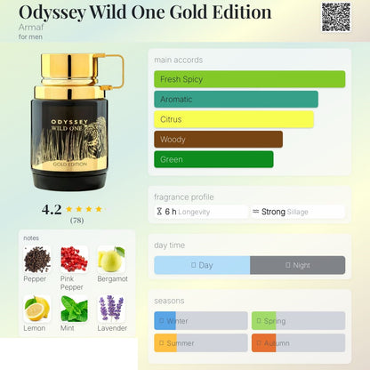 Odyssey wildone 100ml - ARMAF