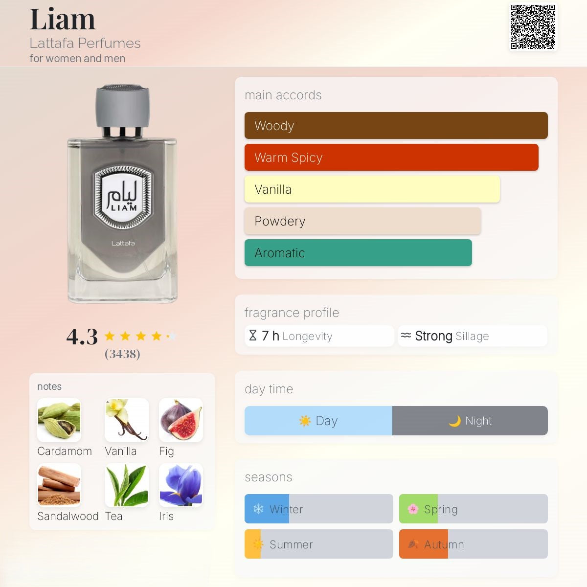 Liam 100ml - Lattafa
