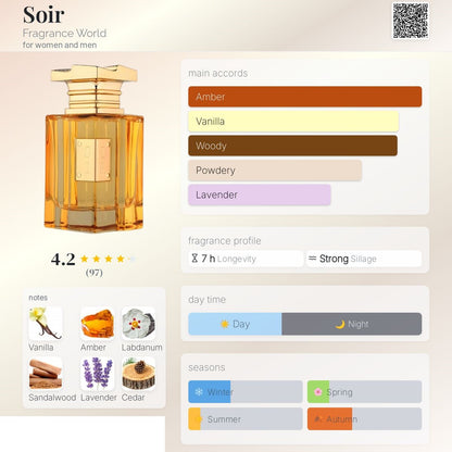 Soir 80ml - Fragrance World